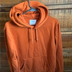 Old Navy women’s Orange Hooded Pullover Sweatshirt